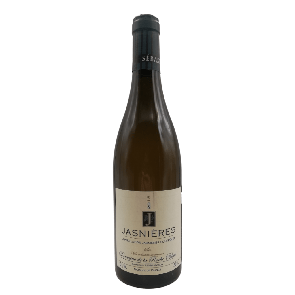 JASNIERES DOMAINE DE LA ROCHE BLEUE 2018 ma cave alambic avranches fougeres