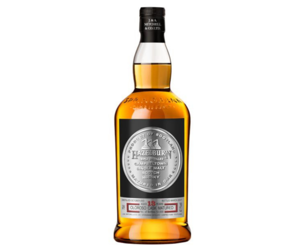 HAZELBURN 13 ANS OLOROSO CASK ma cave alambic avranches fougeres