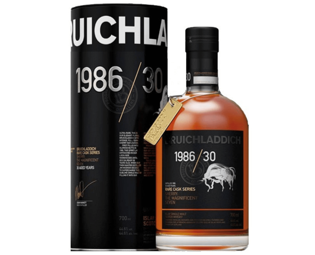 Bruichladdich Rare Casks Series 1986 30 ans alambic Avranches fougères