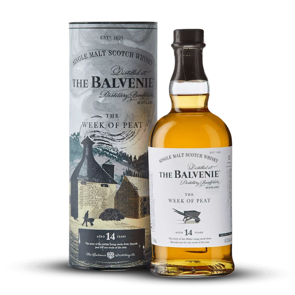 BALVENIE WEEK OF PEAT 14 ANS ma cave alambic avranches fougeres