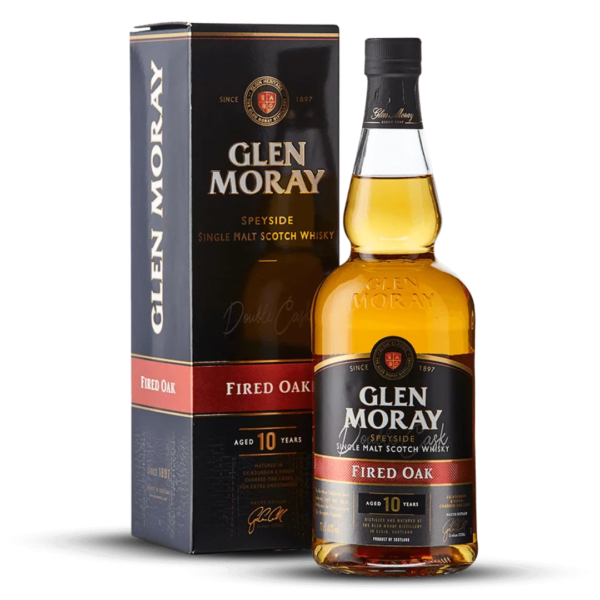 GLEN MORAY 10 YEARS FIRED OAK ma cave alambic avranches fougeres
