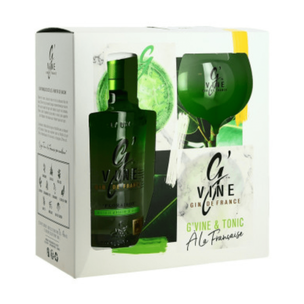 Coffret G'VINE & TONIC Avec Verre Ma Cave Alambic Avranches Fougères