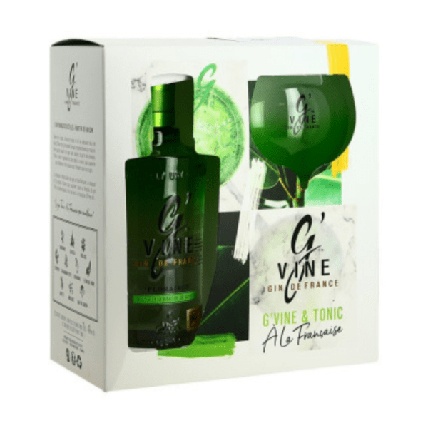 Coffret G'VINE & TONIC Avec Verre Ma Cave Alambic Avranches Fougères