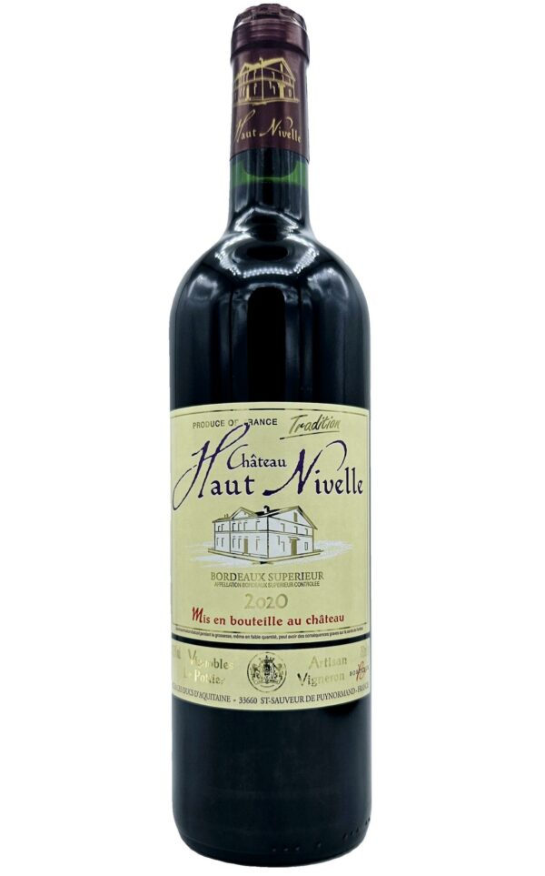 Bordeaux supérieur Chateau Haut Nivelle