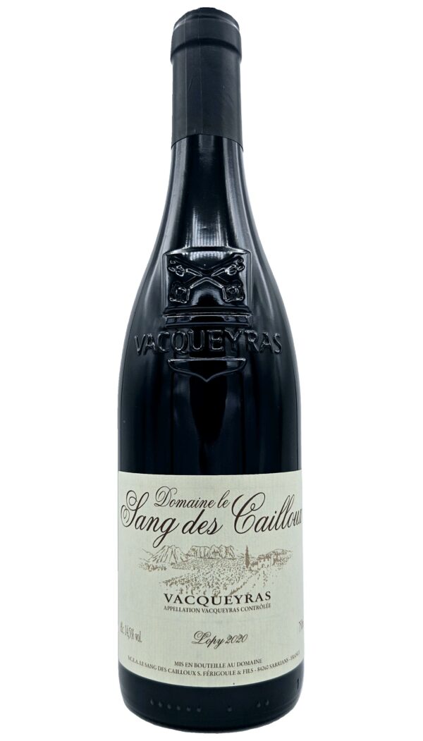 VACQUEYRAS SANG DES CAILLOUX LOPY