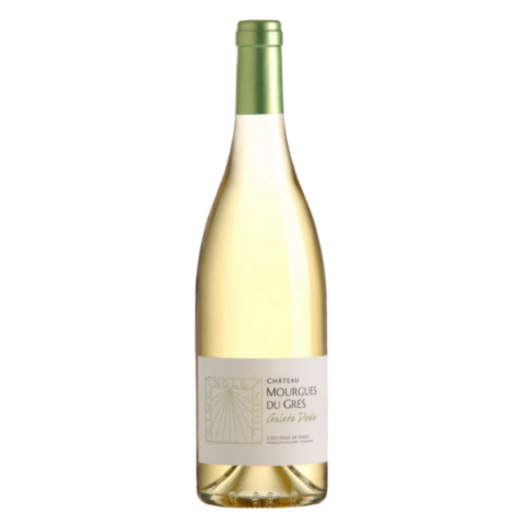 MOURGUES DU GRES - BLANC - GALETS DORES