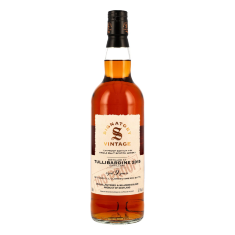 TULLIBARDINE 9 ANS 2015 - SIGNATORY VINTAGE